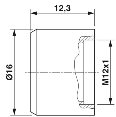 Phoenix Contact M12 Screw Cap for Male