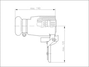 Elke NATO Plug 12 Pole Male Contacts 1.5mm2 OLV GRN with Hinged Cover Cap 1667-20.00